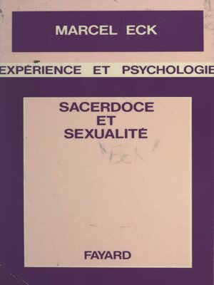 cover image of Sacerdoce et sexualité